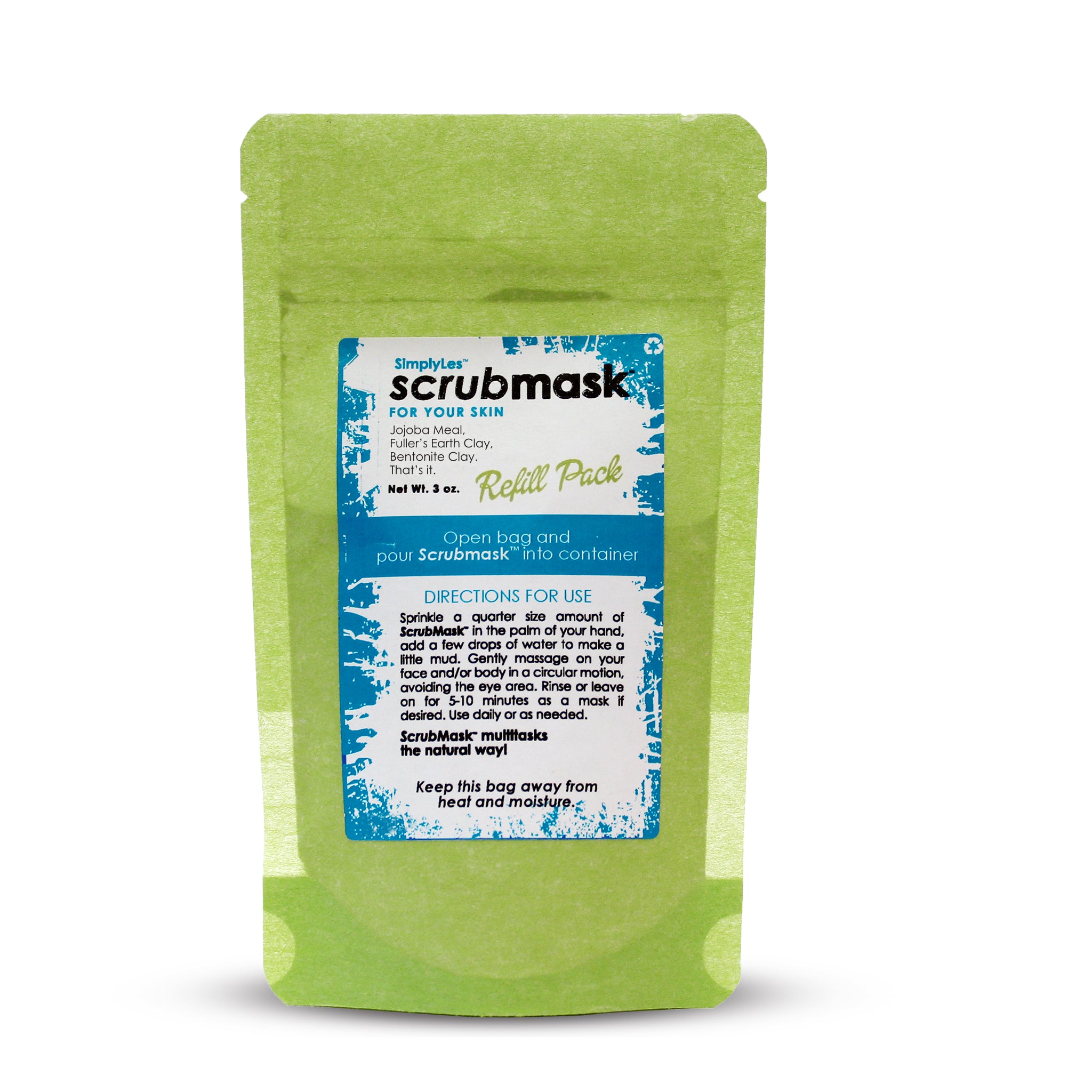 ScrubMask™ 3 oz Refill Bag